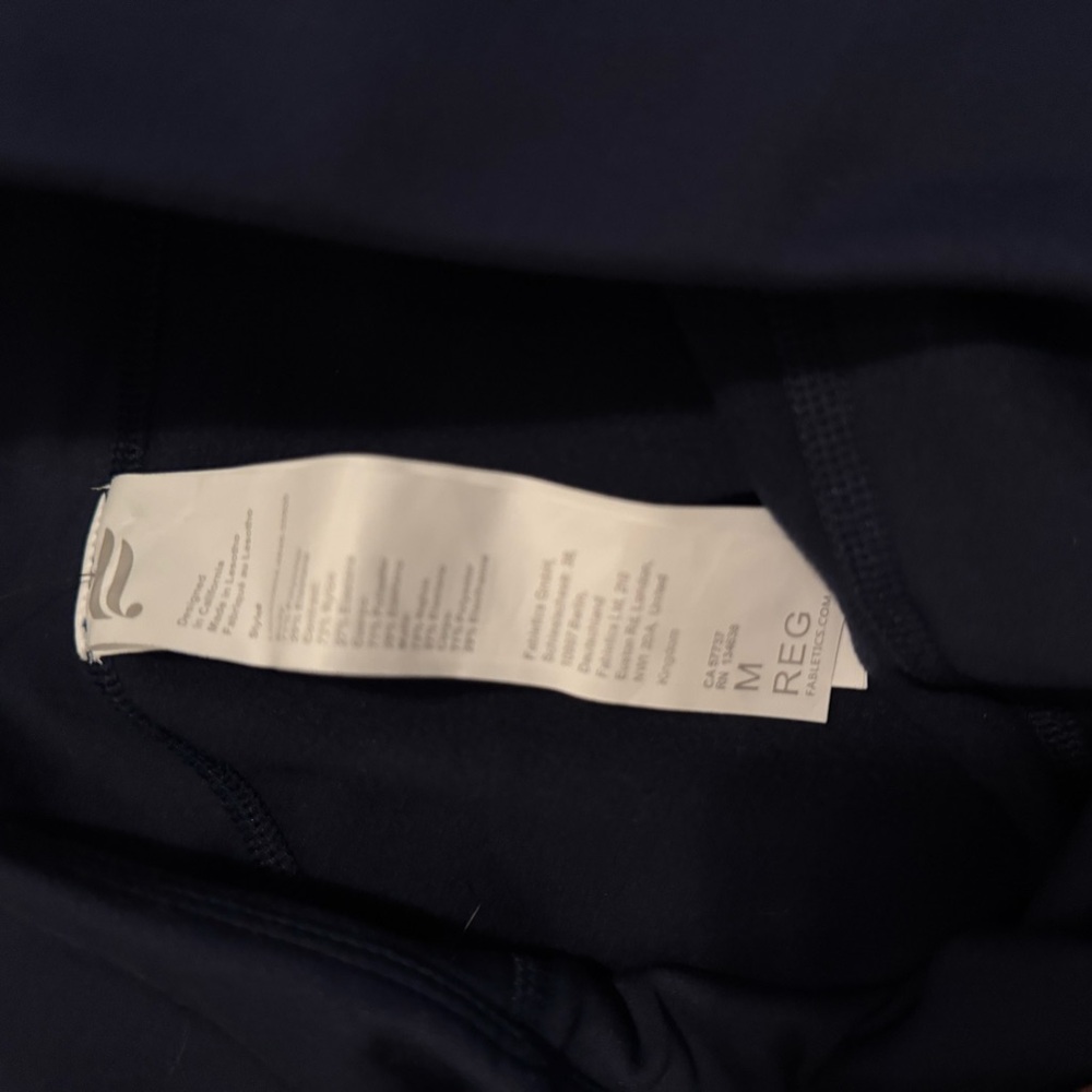 Fabletics Powerhold Navy Blue Women's Leggings - Picture 7 of 7
